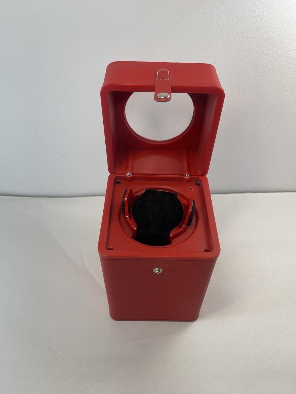 Swiss Legend Watch Winder Red Single Auto Winder w/ Box & Charger